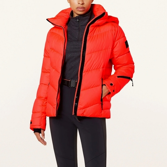 Bogner Fire and Ice Saelly ski Jacket Red Bogner Red Ski Jacket - Picture 5 of 6